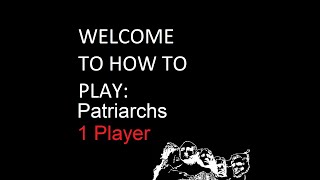 How to play Patriarchs solitaire [upl. by Ynamad48]