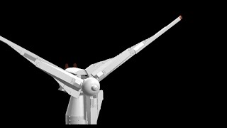 LEGO  Wind Turbine  Windkraftanlage  Custom [upl. by Hannad]