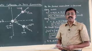 CONCEPT OF ELASTIC COLLISION IN TWO DIMENSIONS  CLASS 11th  CBSEICSE  CLASS 11th PHYSICS [upl. by Derreg]