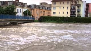 Gera Hochwasser 2013 Juni 03 vormittag  Weisse Elster [upl. by Elwin]