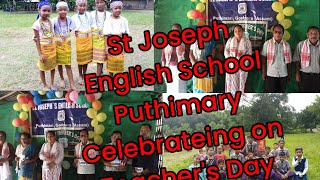 St Joseph English School Puthimary Celebrating on Happy Teachers Day❤ [upl. by Airitak]