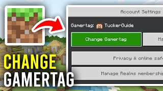 How To Change Gamertag In Minecraft Bedrock  Full Guide [upl. by Lutero507]