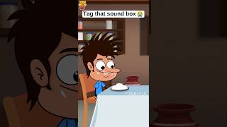 Sound Box😐 funmoji2d funny villagecomedy comedyshorts shorts shortvideos cartoon comedy [upl. by Assenahs]