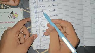 ICSE board class 2nd English grammar simple past tense [upl. by Nievelt836]