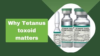 Why Tetanus Toxoid Vaccination Matters [upl. by Anitak]