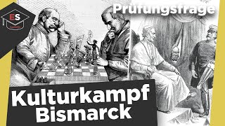 Kulturkampf inhaltlich und chronologisch erklärt  Definition Ursachen Maßnahmen Prüfungsfrage [upl. by Hanson]