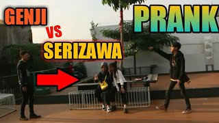 GENJI DAN SERIZAWA MERESAHKAN WARGA Prank Indonesia [upl. by Fennelly]