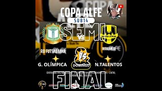 SEMI amp FINAL  COPA ALFE DE FUTSAL CATEGORIA DE BASE SUB1214 [upl. by Aitercul421]