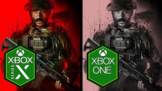 Call of Duty Modern Warfare 3 Xbox Series X vs Xbox One Comparison [upl. by Lally]