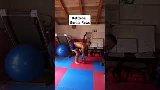 Kettlebell GORILLA ROWS [upl. by Eelyk]