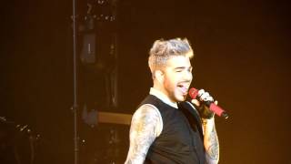 HD  Adam Lambert  Lucy live  Gasometer Vienna 2016 Austria [upl. by Keeryt]