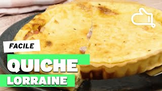 La recette de la quiche lorraine la base  Irresistible [upl. by Farrish851]