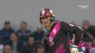 Tom Banton 75 runs vs Northamptonshire  T20 Blast  QF 3  NTH vs SOM [upl. by Ambrosia]