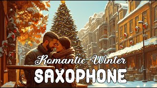 Música Suave Saxofón 🎷 Romántica Escena Nieve Blanca ❄️ Relajante Y Pacífica [upl. by Woodsum]