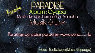 Karaoke PARADISE  Oyaba [upl. by Elora]