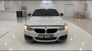 BMW 428I Convertible HID NAV Revcam 2014 White  SNF3557T [upl. by Cinelli]