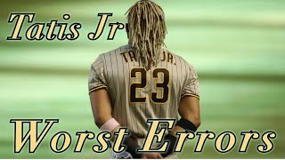 MLB  Tatis Jr Worst Errors [upl. by Benjamen589]