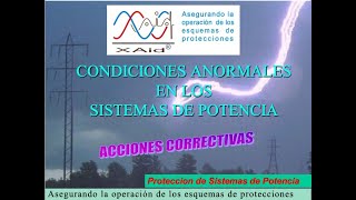 06  Condiciones anormales en sistemas de potencia Webinar [upl. by Kahle]