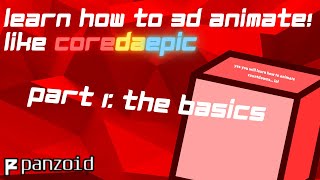 How to Animate like CoreDaEpic Part 1 The Basics [upl. by Nimajaneb]