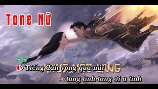 KARAOKE OFFICIAL  KHUÊ MỘC LANG  HƯƠNG LY X JOMBIE TONE NỮ [upl. by Noll]