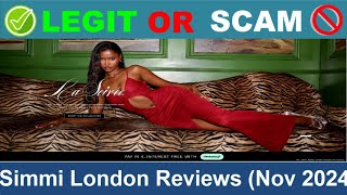 Simmi London Reviews  Nov 2024 Beware of Scam Watch Now [upl. by Jaco]