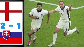 England vs Slovakia 21 Highlights All GOALS amp Extended EURO 2024 [upl. by Acnaiv425]