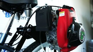 4Stroke 49cc Friction Drive Motor Bicycle Engine Kit Installation  The Flying Horse LocknLoad [upl. by Nnahs760]