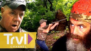 The Hunt For Bigfoot in the Tyrgart Valley 🔴  Mountain Monsters  Travel Channel [upl. by Oneil]