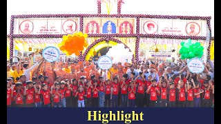 Highlights Pothi Yatra Murtipratishtha Mahotsav Shree Swaminarayan Gurukul DroneshwarSGVP [upl. by Euv]