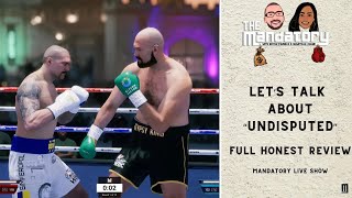 Lets Talk About Undisputed  Boxing Video Game REACTION  The Mandatory with Bryan amp Shantelle [upl. by Clapper]