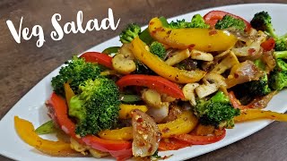 Sautéed Vegetables Recipe  Veg Salad  Saute Time [upl. by Eiralc]