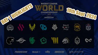 GOAL HIGHLIGHTS RLCS World Championship 2024  Day 1 [upl. by Cantlon]