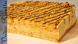 Marlenka  Torta a strati al Miele  Layered Honey Cake  Marlenka [upl. by Ameen759]