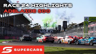 Race 24 Highlights  VAILO Adelaide 500  2024 Repco Supercars Championship [upl. by Lubet]