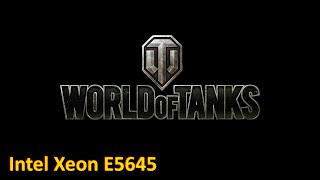 Intel Xeon E5645 Без разгона  GTX760 World of Tanks 0915 [upl. by Anabella]