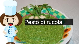 Pesto di rucola  Ricetta Fatto in casa [upl. by Halla]