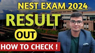 NEST Exam 2024 Result Out  How To Check [upl. by Alimat902]