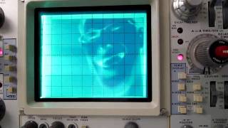 Video on an Oscilloscope [upl. by Elaval682]