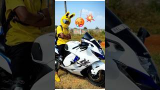 Hayabusa 🥵💥🚀……bunnyhelmet superbikes bikelover [upl. by Averat661]