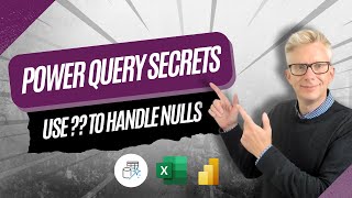 Power Query Secrets Use coalesce  to handle null values [upl. by Giorgia]