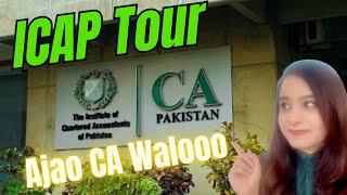 CA Guide  ICAP Pakistan  Vlog [upl. by Nwahsek]