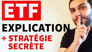 ETF  cest quoi  plus ma stratégie à copier [upl. by Assilym]