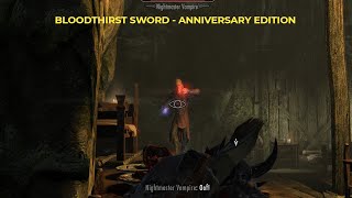 Skyrim Anniversary Edition  Bloodthirst Sword Quest [upl. by Dreher]