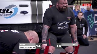 4x4 TRUCK DEADLIFT battle  Felix Hicks amp Hall [upl. by Notyal344]