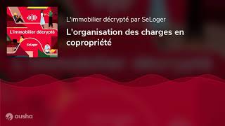 Lorganisation des charges en copropriété [upl. by Yuri746]