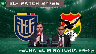 PES21 MOD 2025 🎮🏟️ECUADOR VS BOLIVIA🏆FECHA CONMEBOL🔥🎮 GAMEPLAY💯BUENOLACASITO PATCH PS4 HEN🔥🎮 [upl. by Remled388]