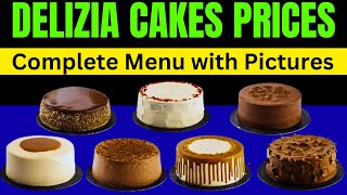 Delizia Cakes Price List 2024 in Karachi  3 Milk Cake Red Velvet Cake Chocolate cake etc [upl. by Paulson]