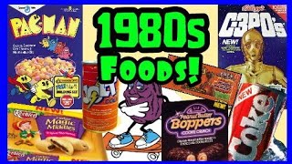 Classic Foods Of The 1980s [upl. by Anohs]