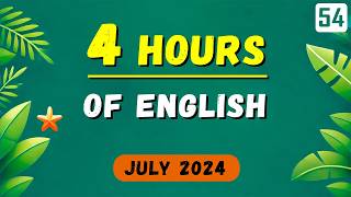 Boost Your English 4 Hours of Listening Practice [upl. by Etnohc]