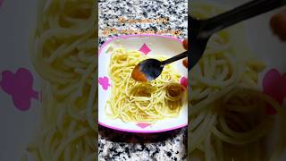 Quick Eggs and Pasta Combo recipe eggs eggshorts pastalover quickandeasy [upl. by Ocin]